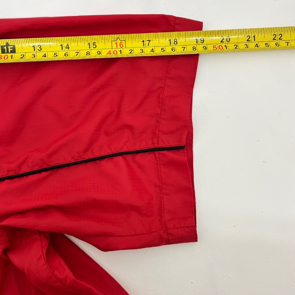 VINTAGE Ashworth Jacket Mens L Golf Quarter Zip Pullover‎ Coat Windbreaker Rain - Picture 13 of 13